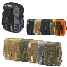 ZhaoCo Tactical Molle Pouch, Compact Utility Belt Pouch Military Army EDC Pouch Waist Bag Fanny Packs for Sports Hiking Camping