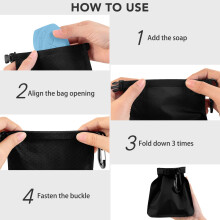 Uliya Travel Soap Bag Waterproof Leakproof Travel Soap Case Box Quick Drying Soa