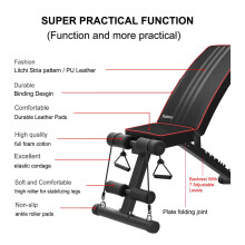 YOLEO Adjustable Weight Bench - Utility Weight Benches for Full Body Workout, Fo