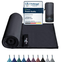Microfibre Towel - 4080cm Silver-ion Infused Fabric Quick Dry Towels for Adults