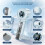 portable Handheld Fan with Mist Spray,1-100 Speed Toggle Button & LED Digital di 5