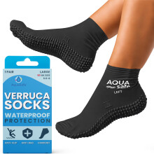 Verruca Socks for Kids Swimming, 100% Latex Swim Socks for Kids & Adults