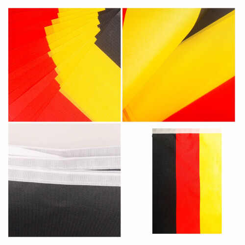 10m Germany Flags Bunting German Flag Decorations 30 pcs, Germany Flags Bunting 2