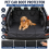 Black Car Boot Protector Liner Mat 143.5x145cm 2