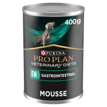 PRO PLAN VETERINARY DIETS EN Gastrointestinal Mousse Wet Dog Food 400g (Pack of 12)