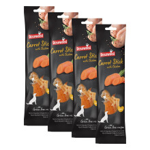 Rosewood Giant Chicken and Carrot Stick for Dogs – Real Meat Treats, Grain-Free, High Protein, Supports Dental Hygiene, No Added Sugar, No Artificia