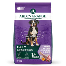 Arden Grange Adult Large Breed Chicken & Rice 14kg extra fill