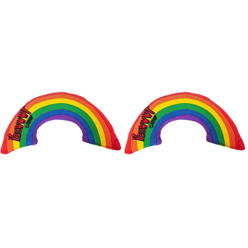 Yeowww YEOWWW Rainbow Cat Toy (Pack of 2)