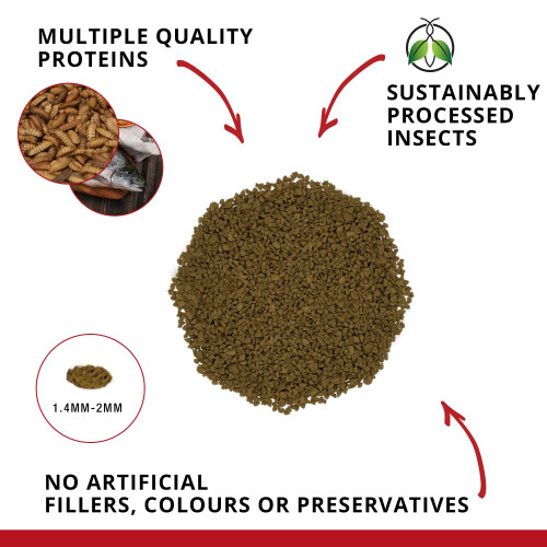 Fluval Fluval Bug Bites Cichlid Granule Fish Food 45g 1