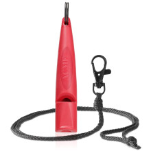 ACME Dog Whistle No. 210.5 (Update 2023) with Free Whistle Band in Matte Black, Alpha, Ideal for Callback, Long Range, Frequency Standardised (Carmin