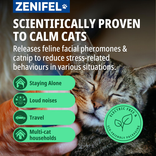 Cat Calming Pheromone Diffuser Gel | Electric-Free Calming | Lasts 60 Days 1