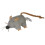 Trixie Trixie Spielmaus, Plüsch, 7 cm,Grey (Pack of 2) 4