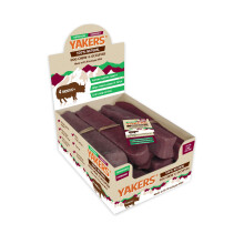 YAKERS Natural Chews for Dogs, Cranberry, XL (Pack of 10) - Natural Dog Treats & Occupier Chews - Dry Himalayan Chew Bar, Durable and Healthy