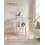 FEANDREA Feandrea Cat Tree Tower, Widened Perch for Large Cats, Cream White PCT051T01V1 3