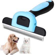 hzpolang Deshedding Tool for Dogs Pet Hair Remover Grooming Brush Dog Brushes for Shedding Suit for Small, Medium and Large Breeds of Dogs and Cats,