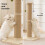 ZOMISIA 88cm Tall Cat Scratching Post for Indoor Cats 6