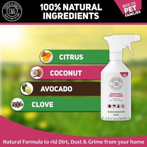 House Hold Pest Cleanse| Eliminates Flea Bedbug Mite | Natural & Safe For Enviro 2