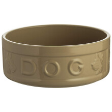 Mason Cash Cane Dog Bowl 25cm Large Stoneware Pet Bowl, 3 Litre Capacity, Classic Design, Dishwasher & Microwave Safe, Ideal for Food and Wa