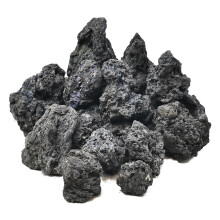 KINGRUI Natural Volcanic Lava Rock Decorative Stones for Miniature & Fairy Gardens,Aquascaping Aquariums,Fire Pit Use & Succulent Planters- 0.5kg(3-7