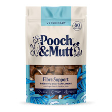 Pooch & Mutt - Fibre Support Supplement For Dogs, Helps Provide Extra Fibre and Support Digestive Health, 180g (Pack of 1) (packaging may vary)