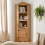 Mercers Furniture Corona Corner Display Unit Bookcase Solid Pine Furniture 1