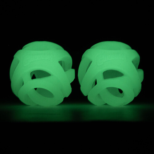 Chuckit! Chuckit! Air Glow Fetch Dog Ball, Small, (2-Pack) 2