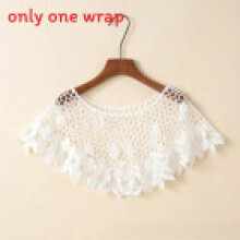 (Leaf White)Womens Short Sleeveless Knit Coat With Butterfly Pattern For Casual Wear Summer