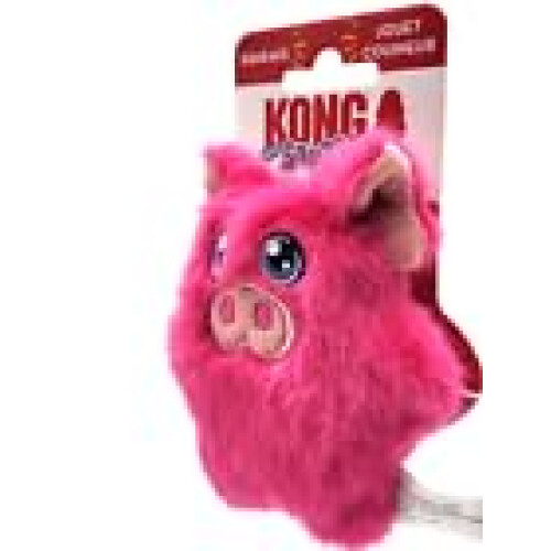 KONG KONG Snuzzles Kiddos Mini Squeaker Dog Toy Extra Small (Pig) 2