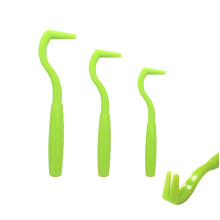 Trifletopia 3 Pack Tick Remover Tools for Dogs, Cats & Humans, Painless Tick Removal Hooks, Chemical-Free PP Tick Remover Set for Pets & Family (Gree