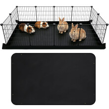 150x100cm Waterproof PVC Guinea Pig Cage Liner Mat for C&C Rabbit Playpen