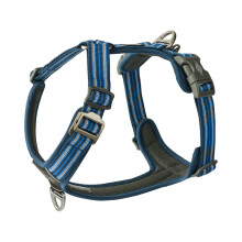 DOG Copenhagen Comfort Walk Air 3.0 Harness - Dog Harness - Adjustable, Reflective Harness - Stain and Water-Repellent, Ocean Blue, XS