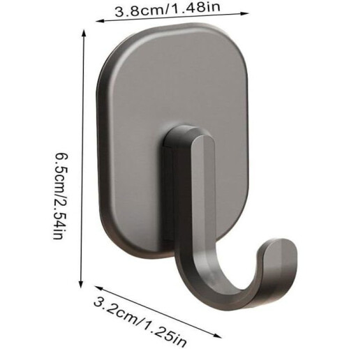 3 sturdy magnetic hooks for kitchen refrigerator, key storage hooks, magnetic bar hooks 1