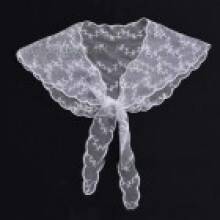 (Style C)Summer Adult Silk Neck Wrap With Floral Lace Pattern For Fashion Enhancing