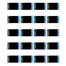 20pcs 1.8 Inch LCD Display Module Full Color 128x160 RGB SPI TFT LCD Display Module ST7735S 3.3V Replace OLED
