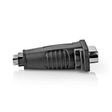 HDMI Adapter | HDMI Input | DVI-D 24+1-Pins Hun | Nikkelplateret | Lige | ABS | Sort | 1 stk. | Box