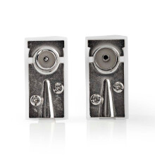 IEC (coaxiaal) | Schuin | Man / Vrouw | Vernikkeld | 75 Ohm | Schroef | Diameter kabelinvoer: 7,0 mm | Metaal/PVC | Wit | 2 stuks | Doos