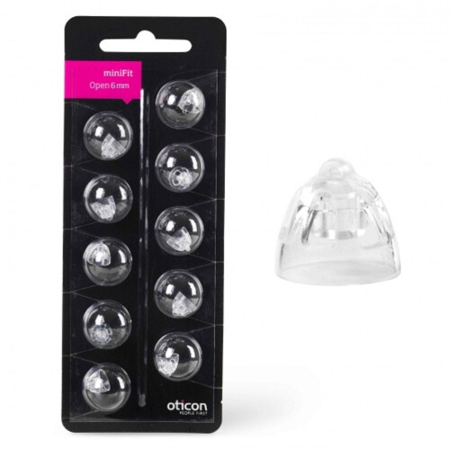 Oticon Dome Open minifit 6 mm Model Alta/Nera (10/frp)