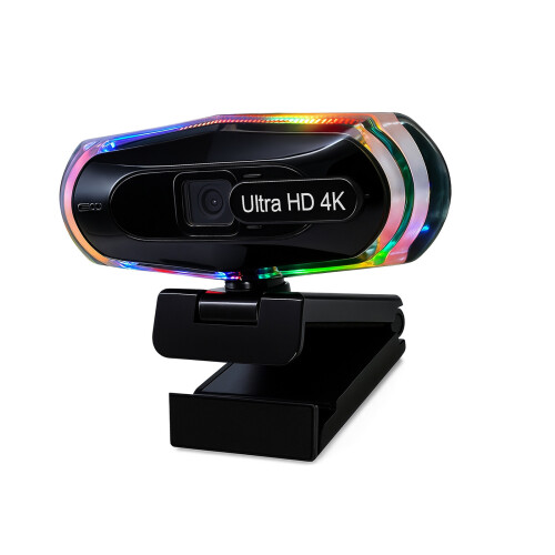 Stilvolle LED-Licht-Webcam 1080P 60fps/4K30fps-30fps