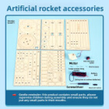 Space Rocket Building Set With Physics Toys For Educational Experiments Science