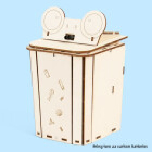 Physics Educational Toy Kit For Kids Science Experiment Diy Sensor Bin Trash