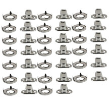 20 Sets Marine Grade Twist Lock Fasteners Turn Button Eyelet and Stud, for Canvas Fastener Turn Buttons