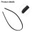 RANMEI 6 Pack Windshield Wiper Rubbers 32"/80Cm Windshield Wiper Replacement Rubbers 4