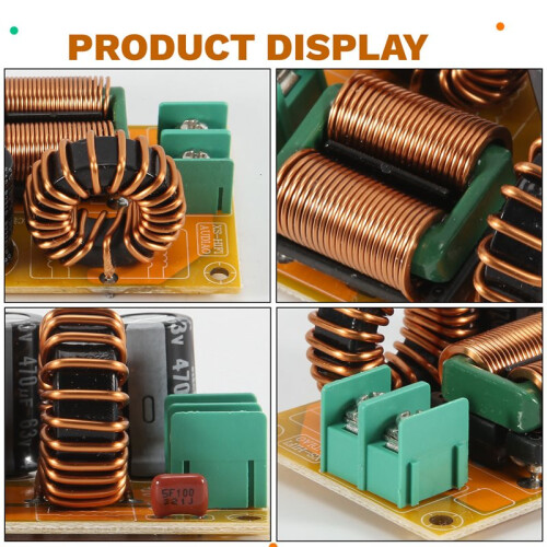20A  LC Filter EMI Electromagnetic Interference Filter Emc Fcc High Frequency Power Filtering for 12V 24V 48V Car 1