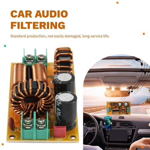 20A  LC Filter EMI Electromagnetic Interference Filter Emc Fcc High Frequency Power Filtering for 12V 24V 48V Car 2