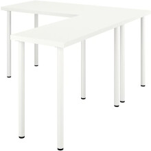 IKEA LAGKAPTEN / LINNMON Corner Desk 140x160cm