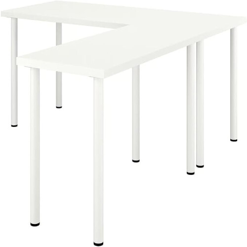 IKEA LAGKAPTEN / LINNMON Corner Desk 140x160cm
