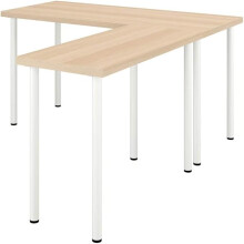 IKEA LAGKAPTEN / LINNMON Corner Desk 140x160cm