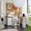 IKEA LAGKAPTEN / LINNMON Corner Desk 140x160cm 2