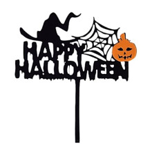 Akryl kagetopper HAPPY HALLOWEEN wz2