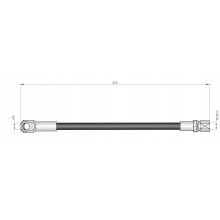 Bremseslange: OEM: 4428541 - Fiat X1/9 - Foraksel